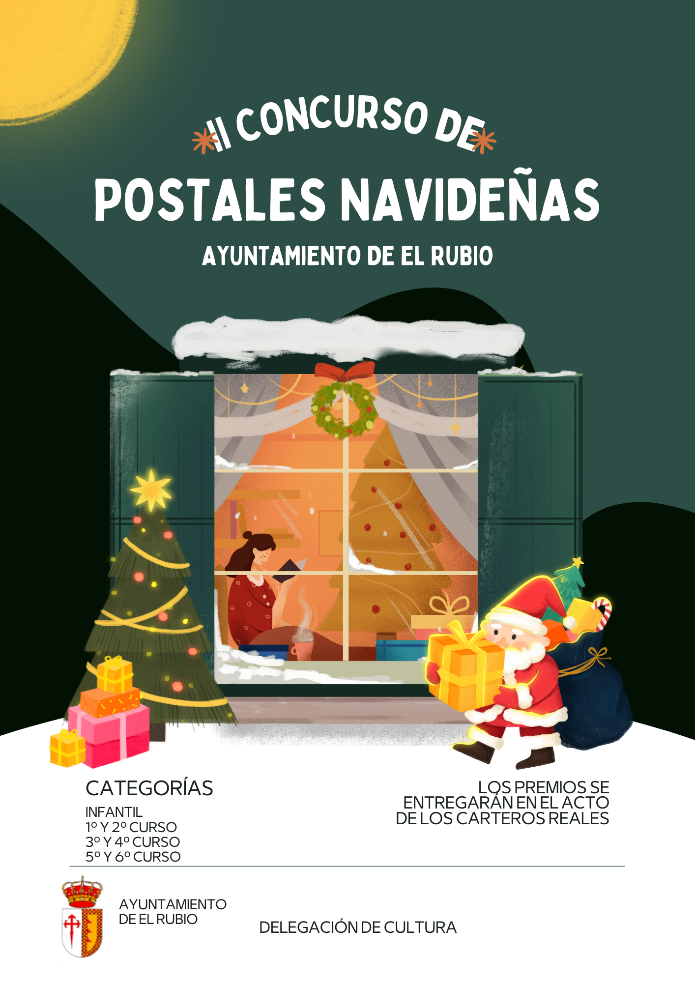 1.-CARTEL POSTALES NAVIDEÑAS