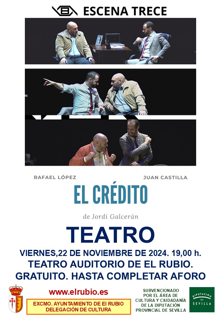 1.-TEATRO. EL CRÉDITO. 22 NOVIEMBRE 2024