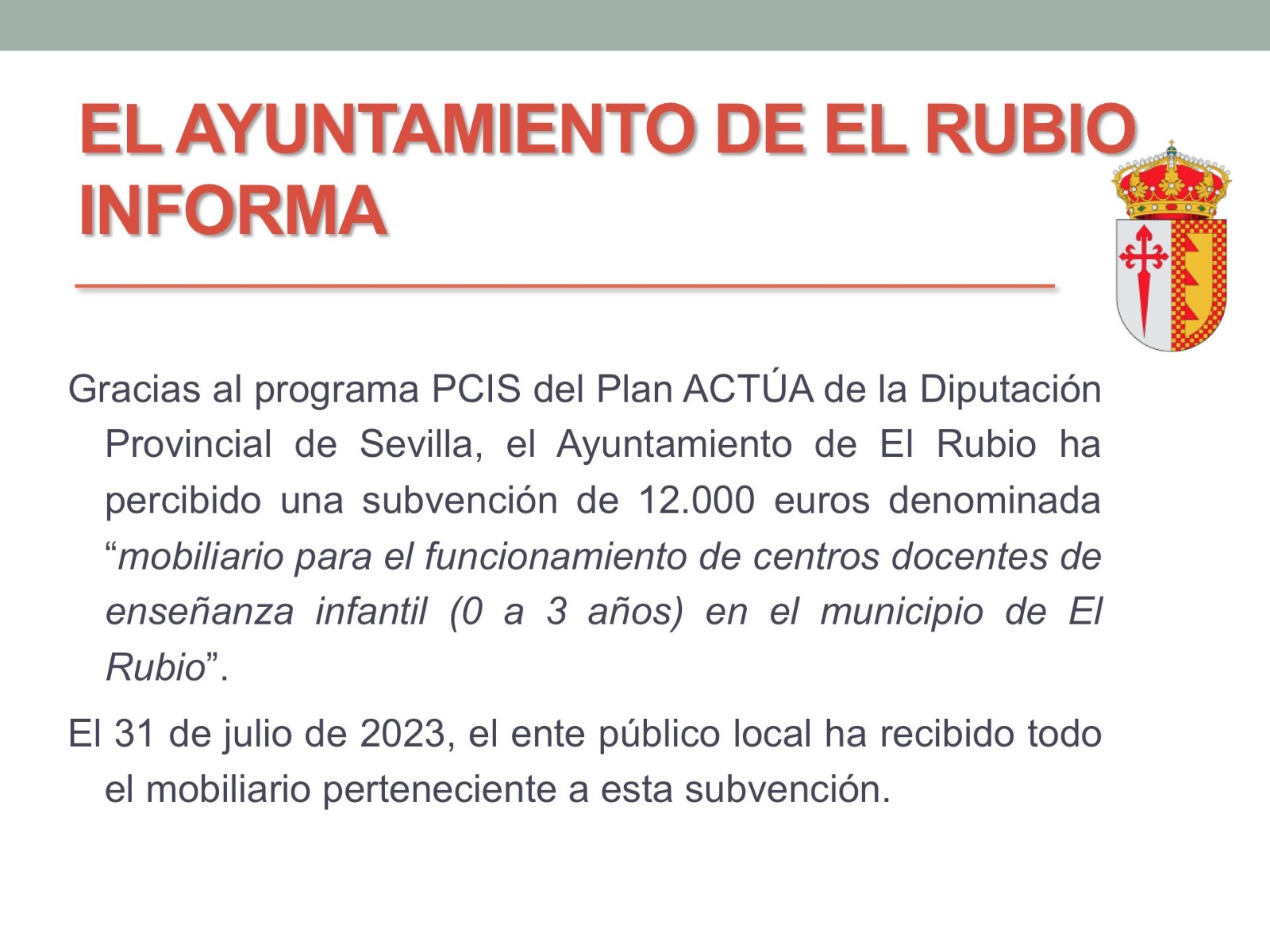 31 de julio de 2023