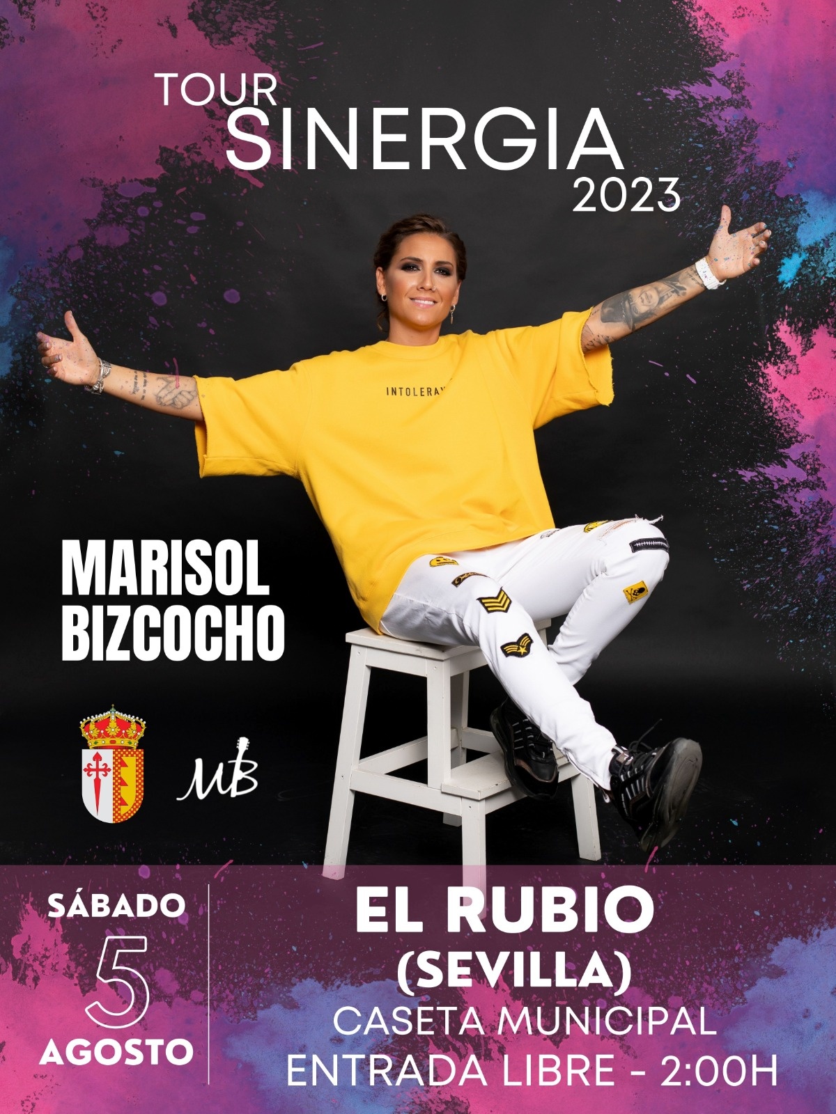 Actuación especial de MARISOL BIZCOCHO en la Feria de El Rubio