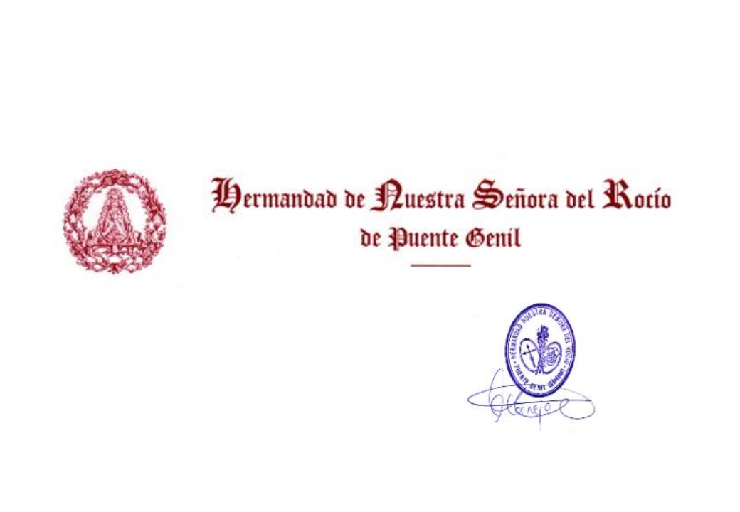 HERMANDAD DEL ROCÍO DE PUENTE GENIL 2022