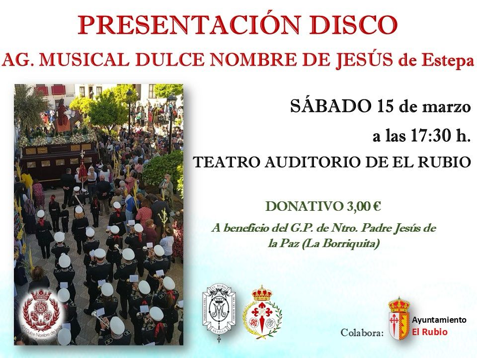 PRESENTACIÓN DISCO BORRIQUITA