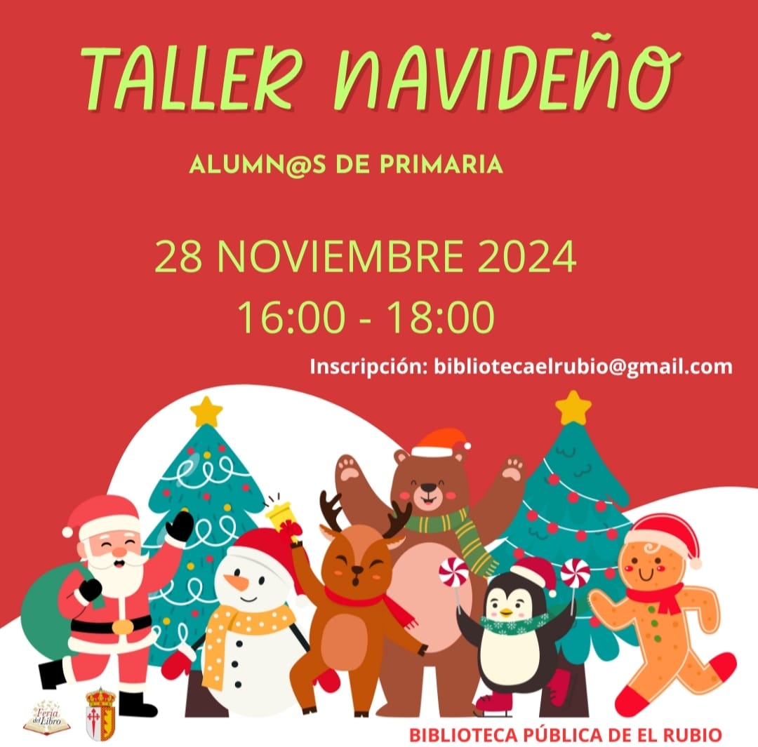 TALLER NAVIDEÑO EN LA BIBLIOTECA MUNICIPAL