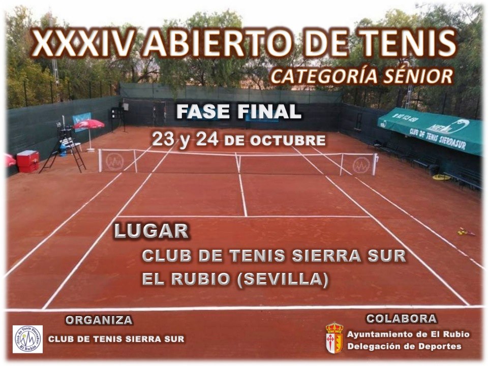 XXXIV ABIERTO DE TENIS