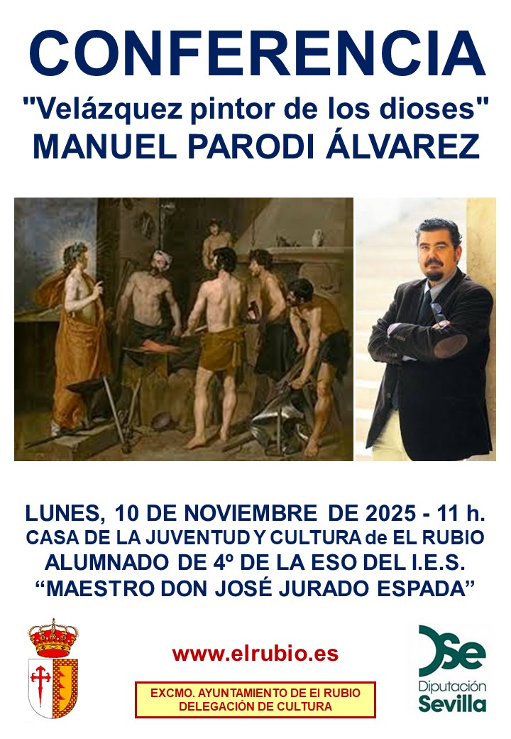 Conferencia de Manuel Parodi Velázquez pintor de los dioses