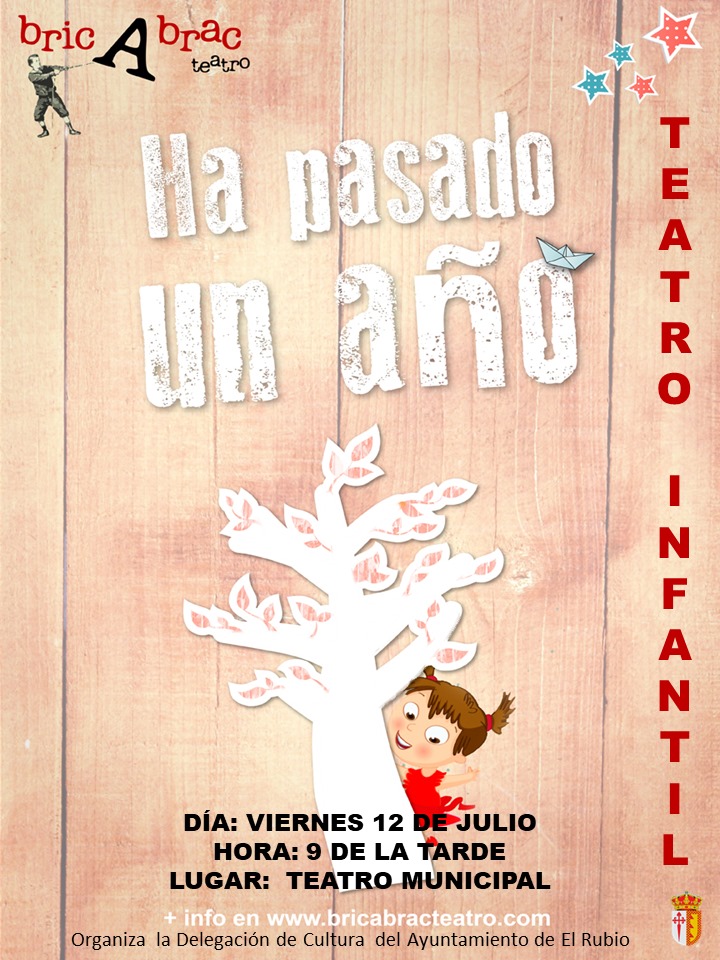TEATRO INFANTIL 12 JULIO 2019