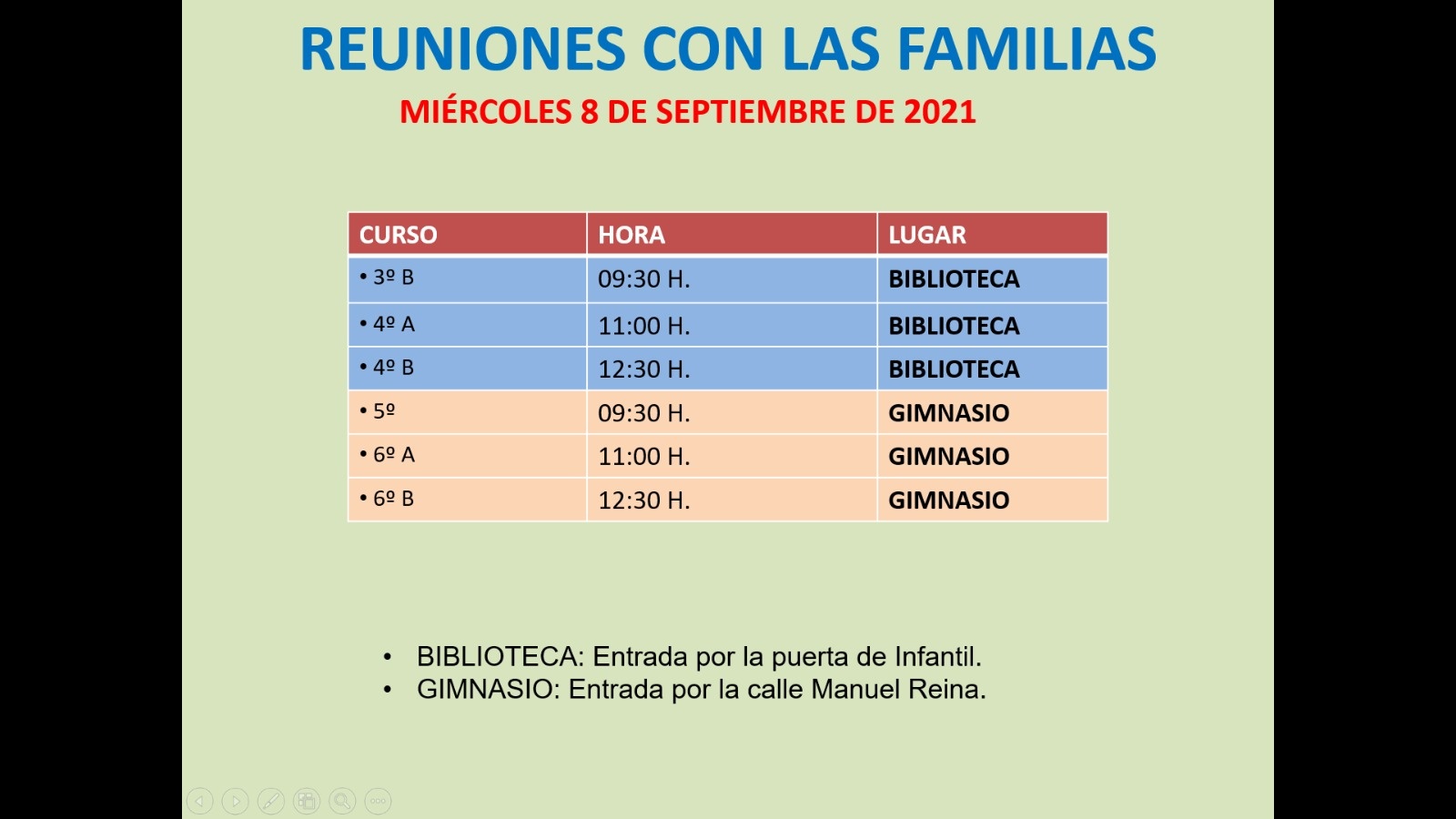 2.-El C.E.I.P. CARMEN BORREGO INFORMA