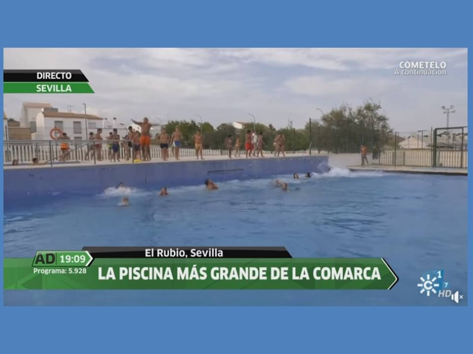 ANDALUCÍA DIRECTO EL ÚLTIMO DÍA DE TEMPORADA DE BAÑO EN EL RUBIO