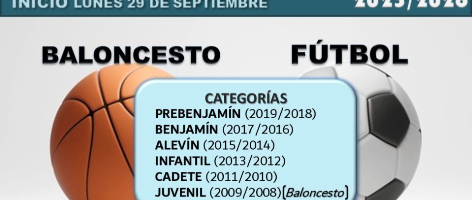 ESCUELAS DEPORTIVAS MUNICIPALES 20252026