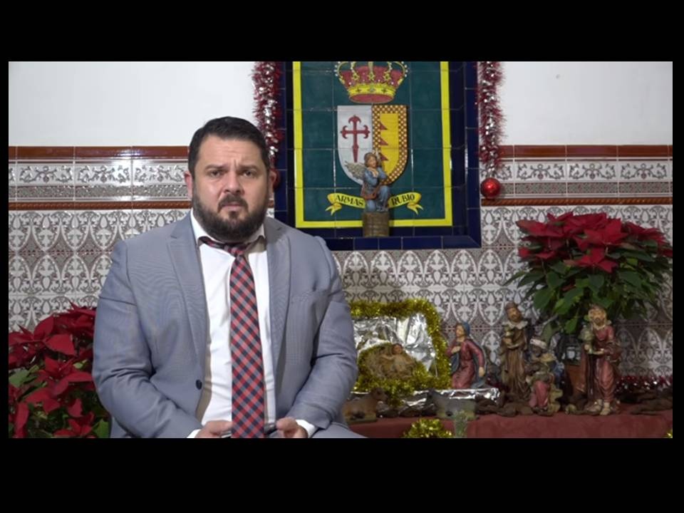 El Alcalde envía un mensaje de Navidad a todos los vecinos y vecinas de El Rubio