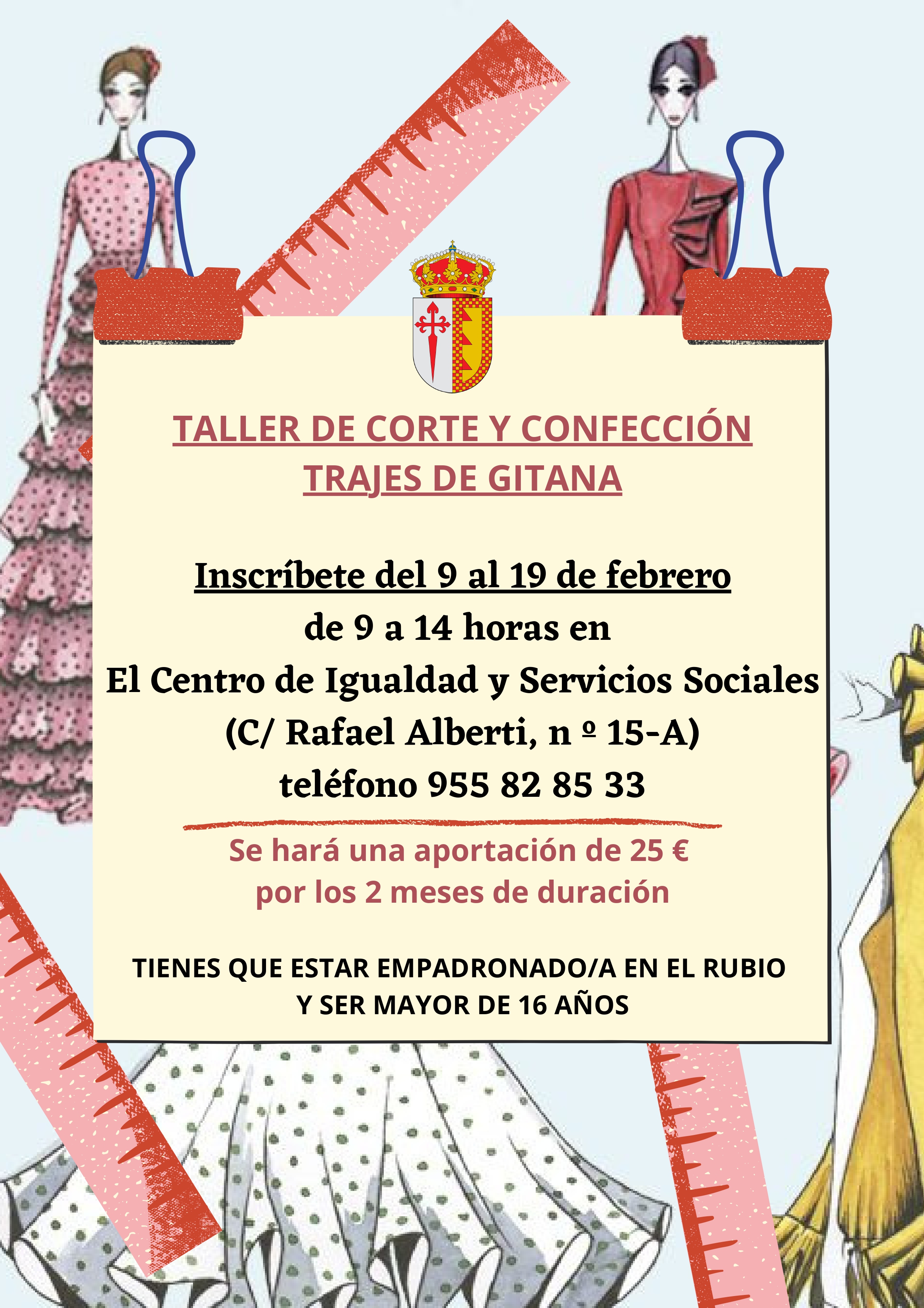 TALLER DE TRAJES DE GITANA 2022