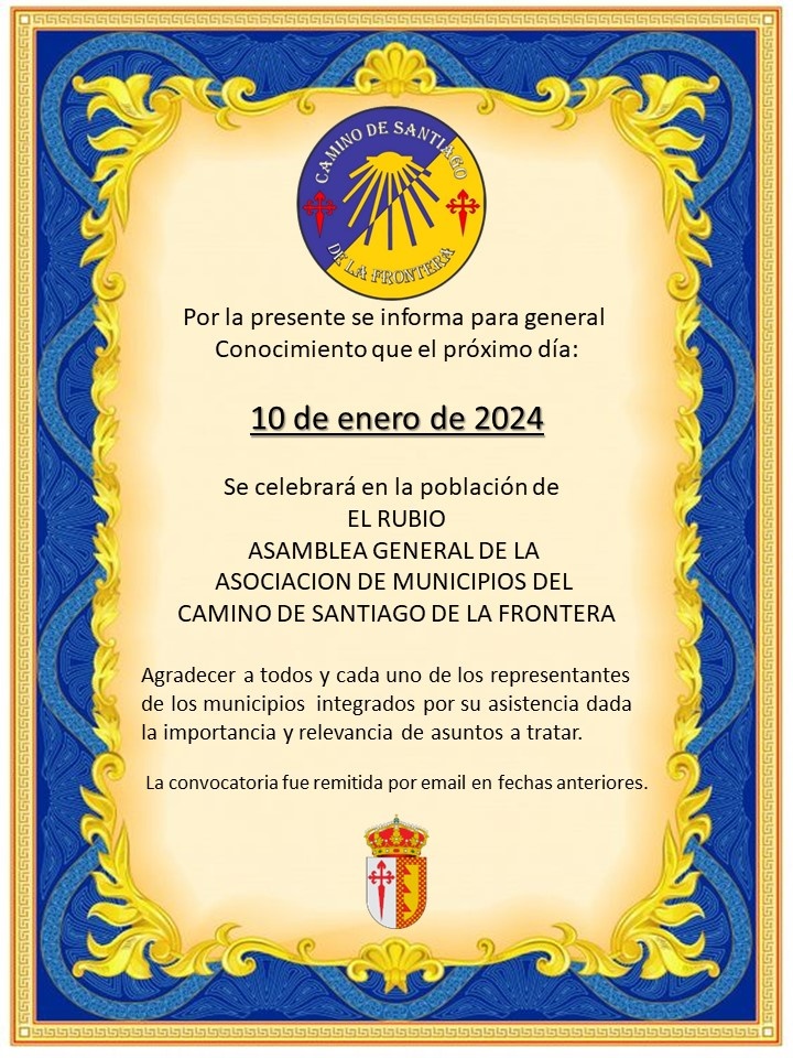 0.-CONVOCATORIA EL RUBIO