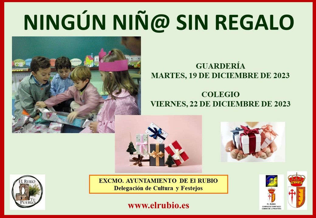1.-FONDO NINGÚN NIÑO SIN REGALO
