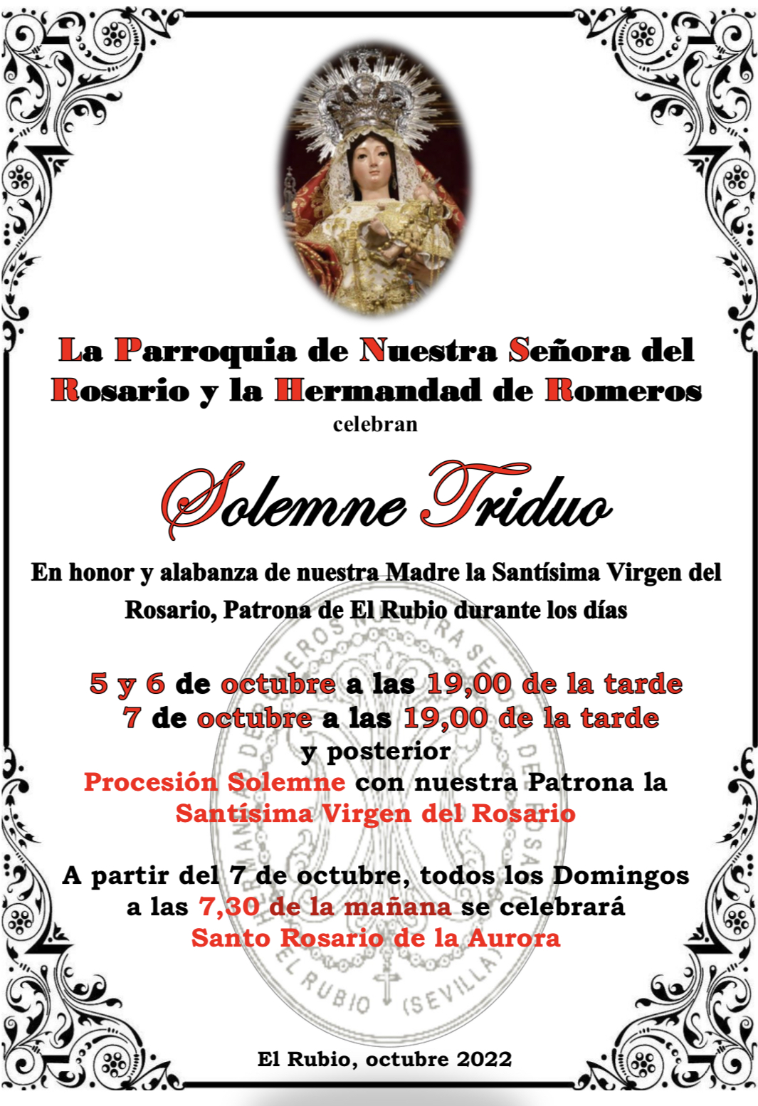 1.-VIRGEN DEL ROSARIO 2022