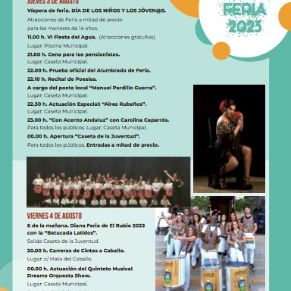2.-FERIA Y FIESTAS DE EL RUBIO 2023