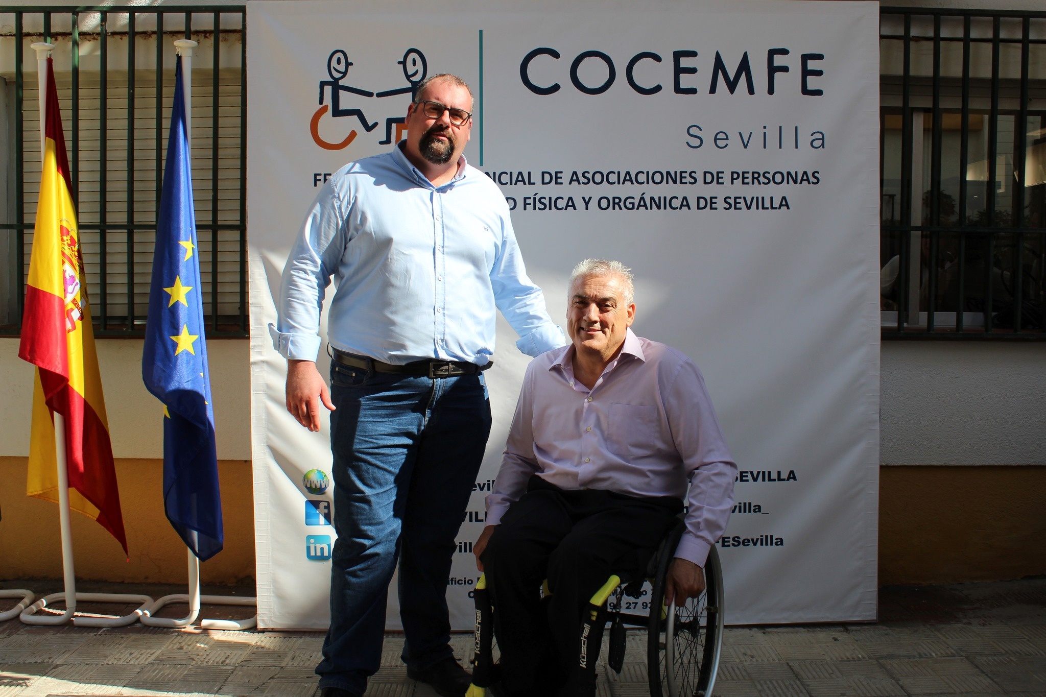 2.-INAUGURACIÓN DEL CENTRO DE REHABILITACIÓN DE COCEMFE SEVILLA