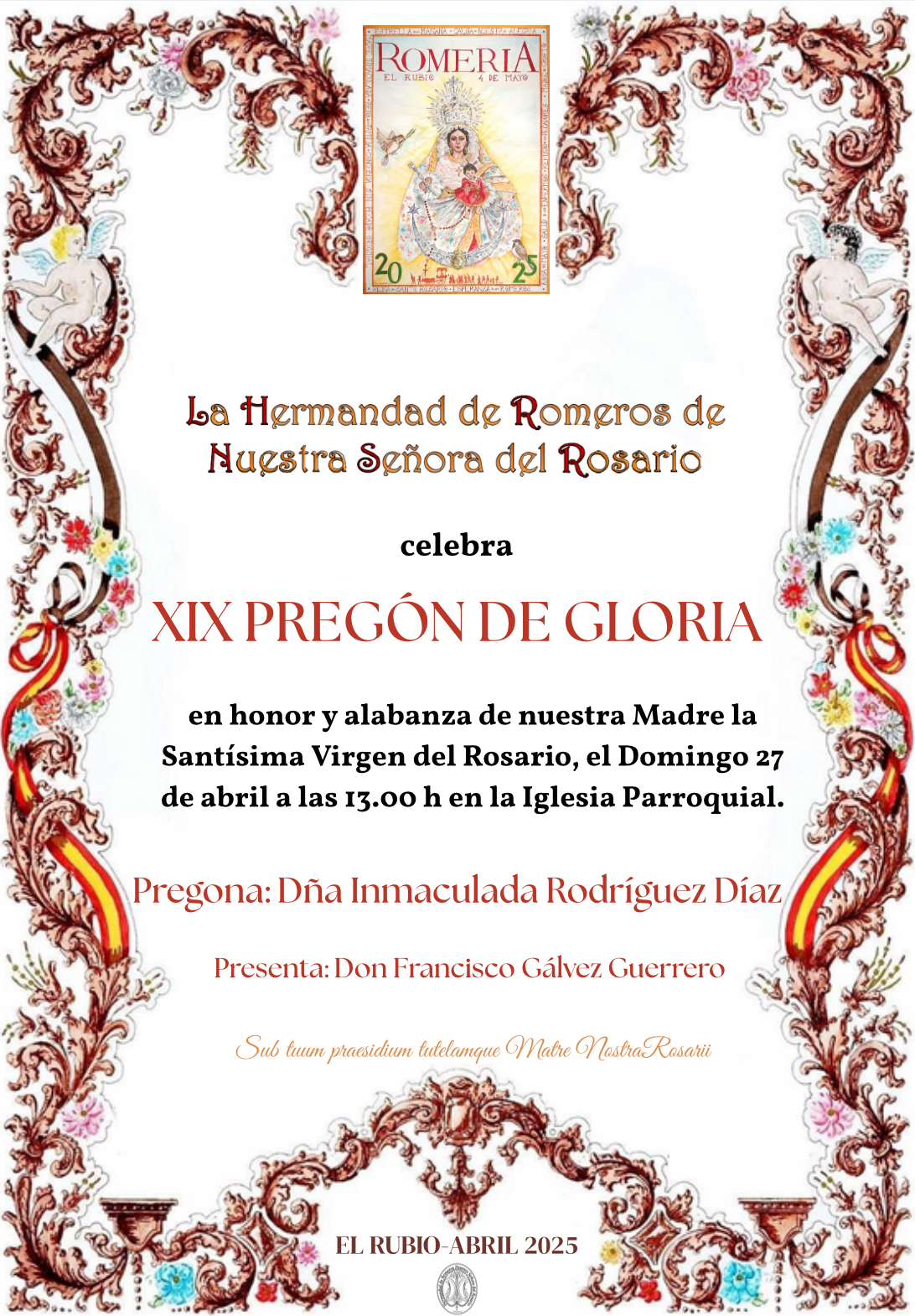 27.-PREGÓN DE ROMERÍA