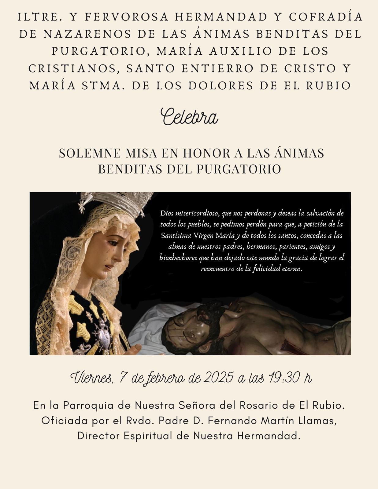 3.-MISA DE ÁNIMAS HDAD. DOLORES