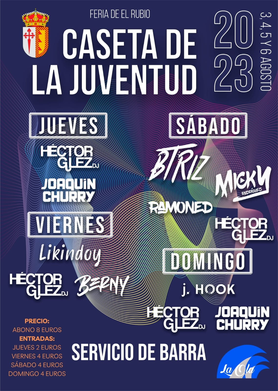 4.-CASETA D ELA JUVENTUD - FERIA DE EL RUBIO 2023