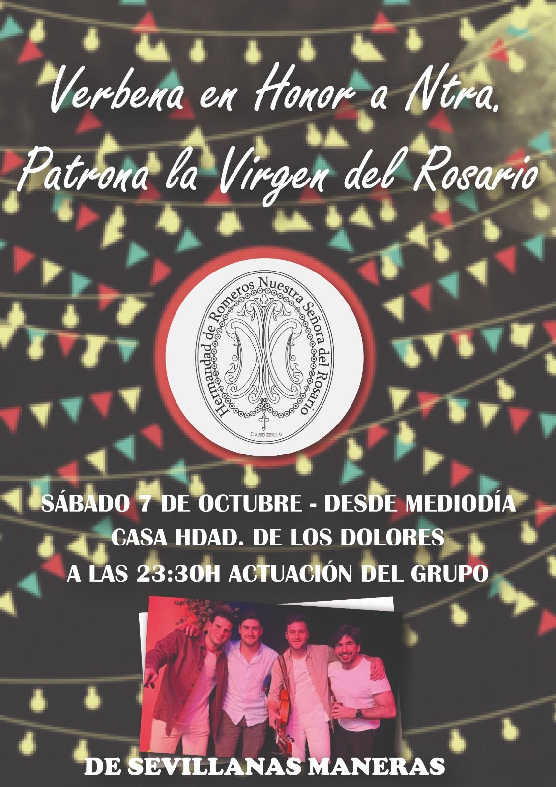 ACTOS EN HONOR A NUESTRA SEÑORA DEL ROSARIO