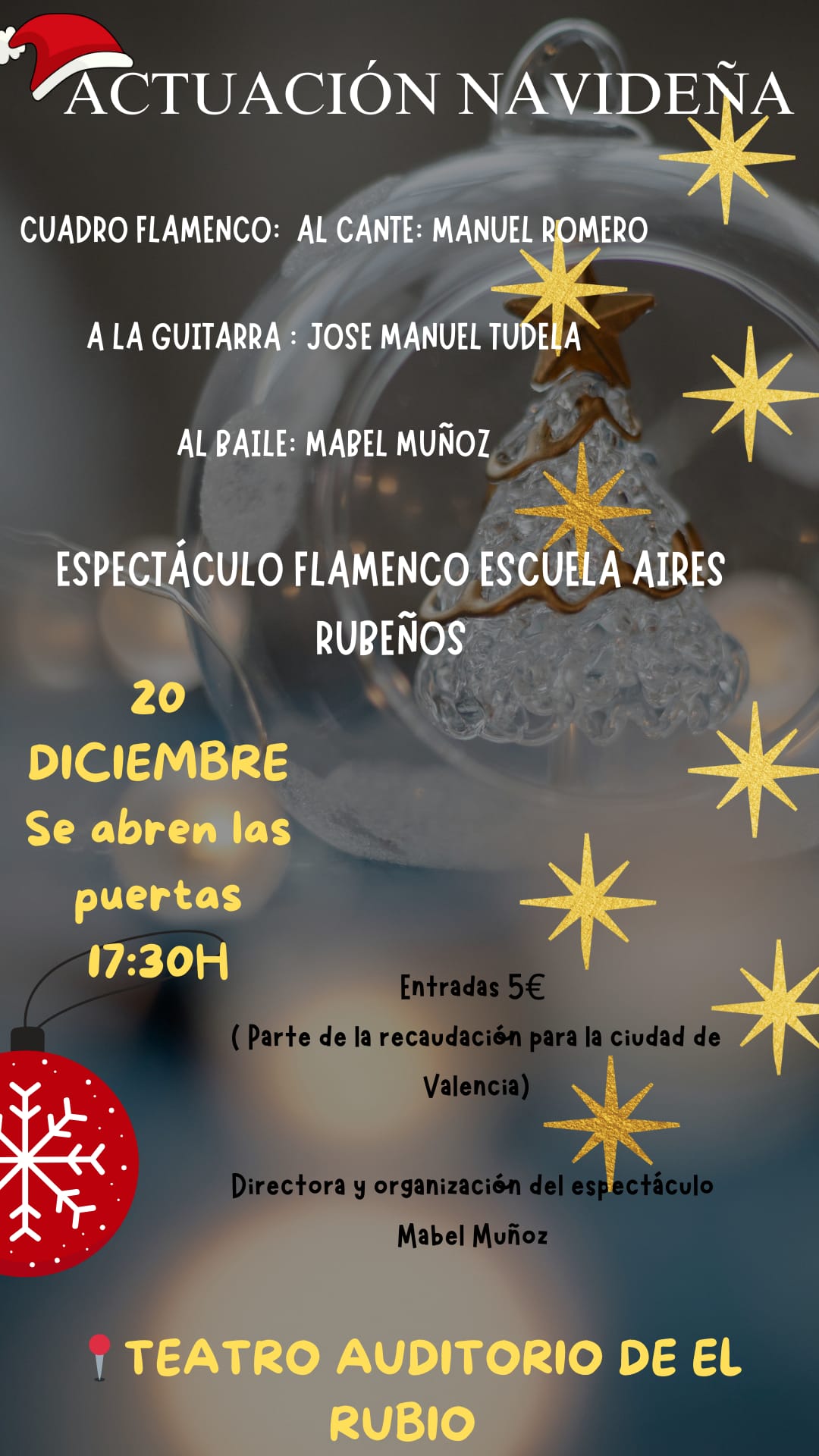 ACTUACIÓN NAVIDEÑA 20 DICIEMBRE 2024