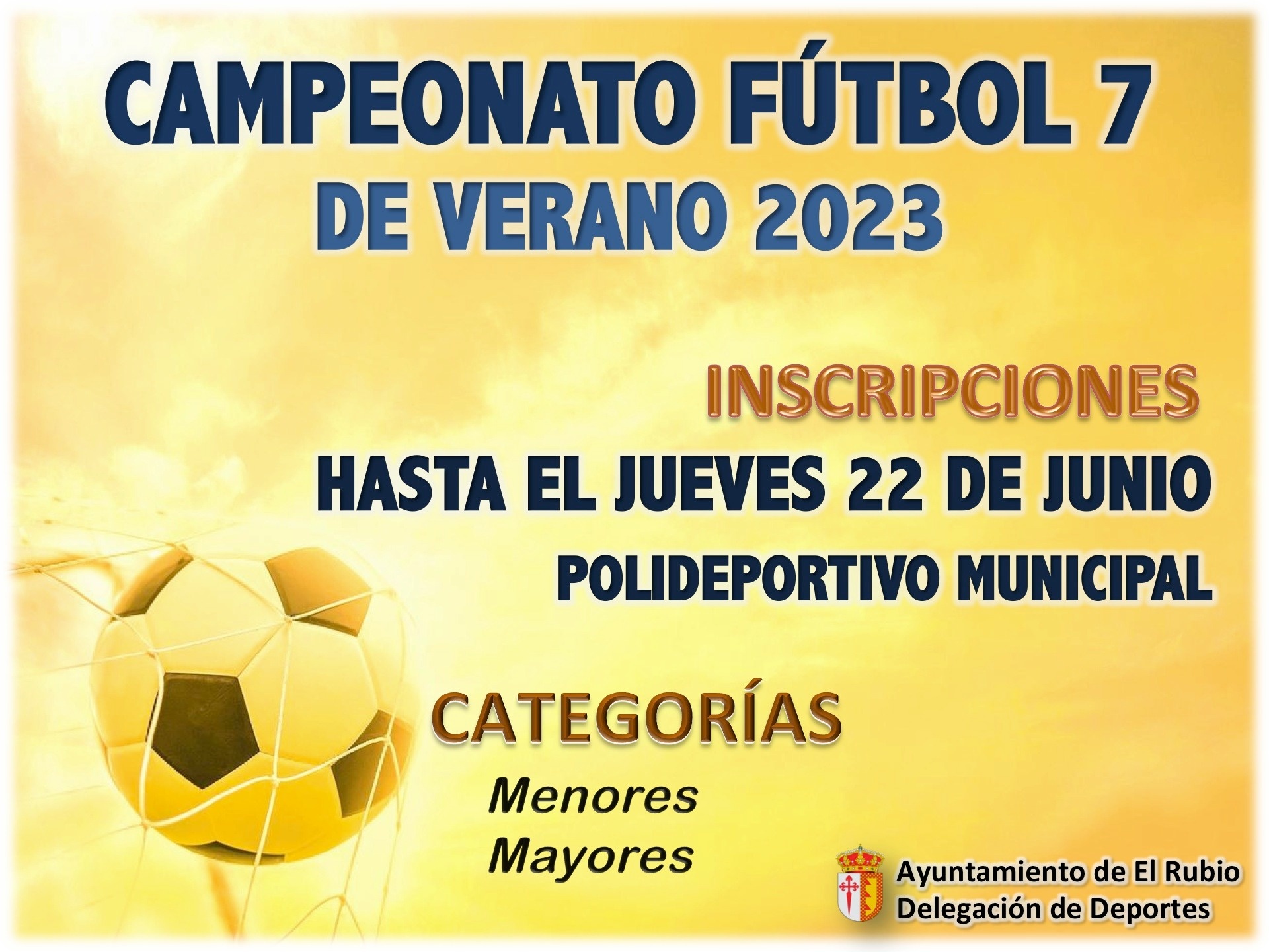 CAMPEONATO DE FÚTBOL 7 DE VERANO 2023