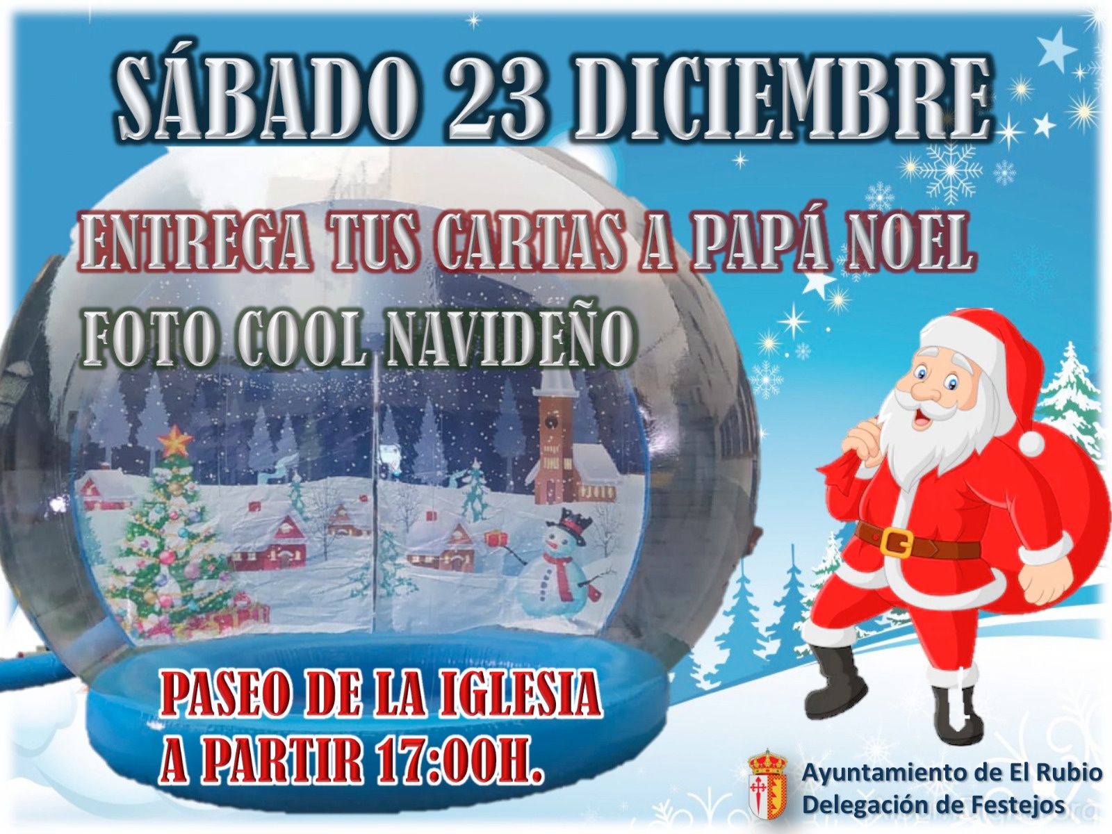 ENTREGA TUS CARTAS A PAPÁ NOEL