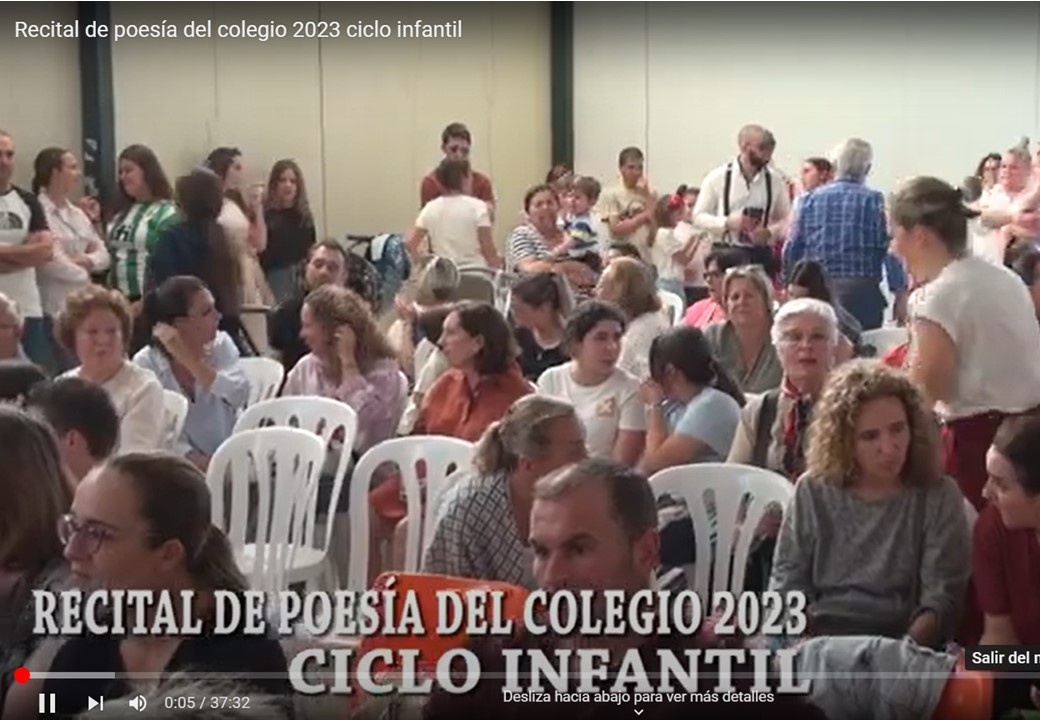 RECITAL DE POESÍAS CEIP CARMEN BORREGO 2023