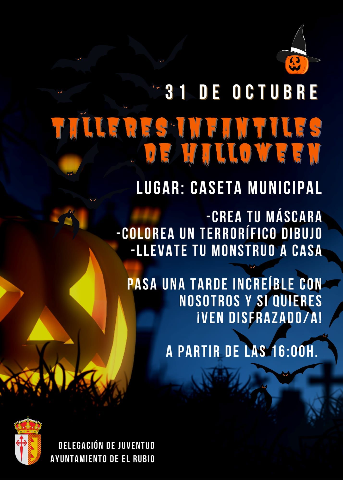 TALLERES INFANTILES DE HALLOWEEN