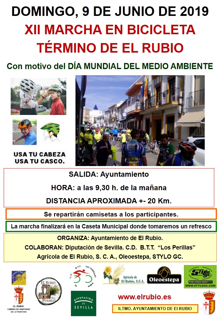 1.-2019 CARTEL MARCHA EN BICICLETA