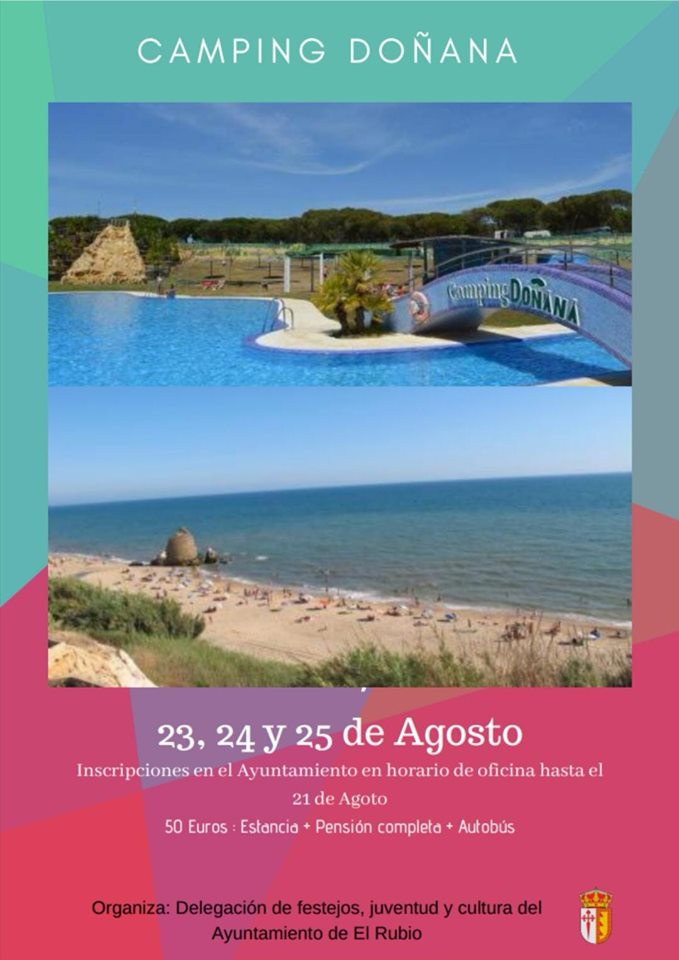 CAMPING DOÑANA 23 AL 25 AGOSTO 2019
