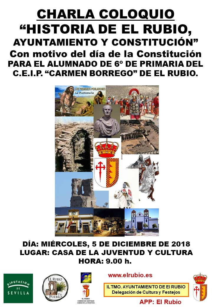 CARTEL CHARLA HISTORIA 2018