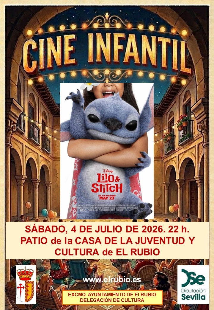 0.-2026.-CINE INFANTIL SÁBADO, 4 JULIO 2026