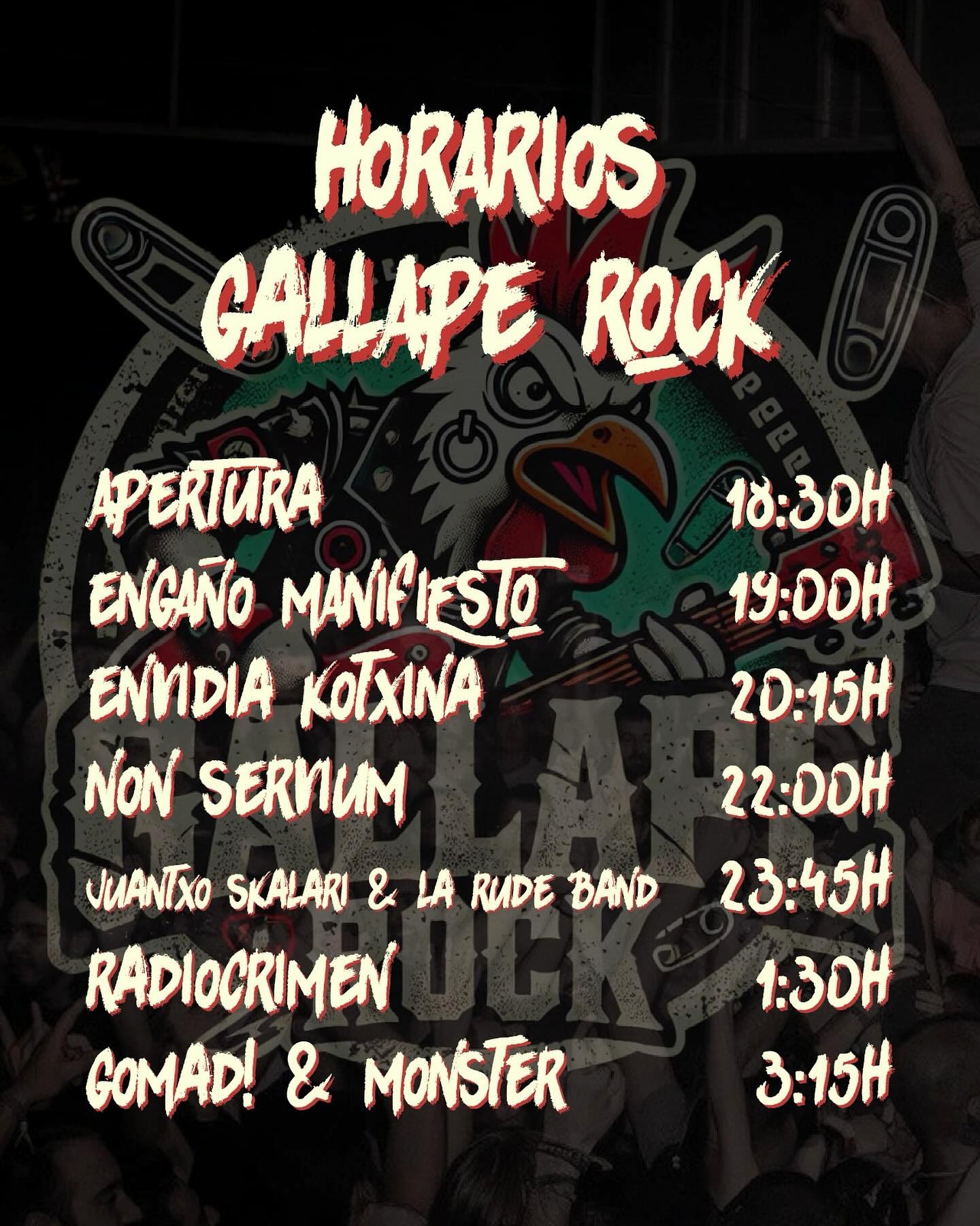 00.-HORARIOS GALLAPE ROCK