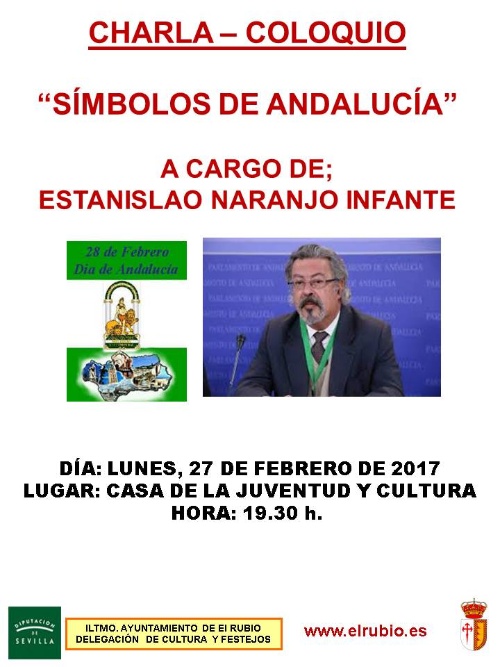 CHARLA COLOQUIO DÍA DE ANDALUCÍA 2017.
