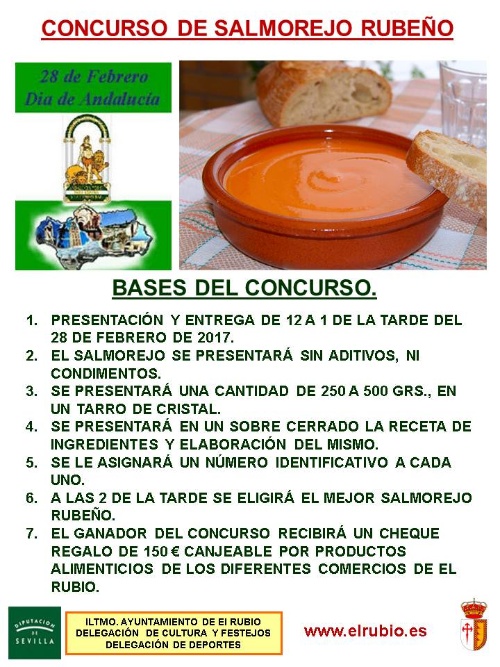 1.-BASES CONCURSO DE SALMOREJO 2017