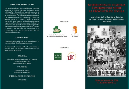 PORTADA DÍPTICO JORNADAS HISTORIA 2018