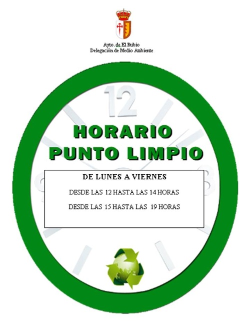 HORARIO PUNTO LIMPIO 2017