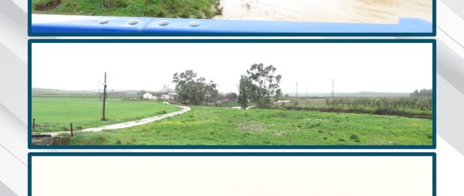 1.-DESCIENDE EL NIVEL DE CAUDAL DEL RÍO BLANCO A SU PASO POR EL RUBIO