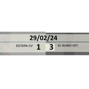 1.-Jornada 18 de los Veteranos Espartanos El Rubio en la Liga.