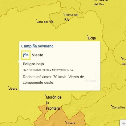 1.-LA AGENCIA ESTATAL DE METEREOLOGÍA ESTABLECE EL NIVEL AMARILLO POR VIENTO