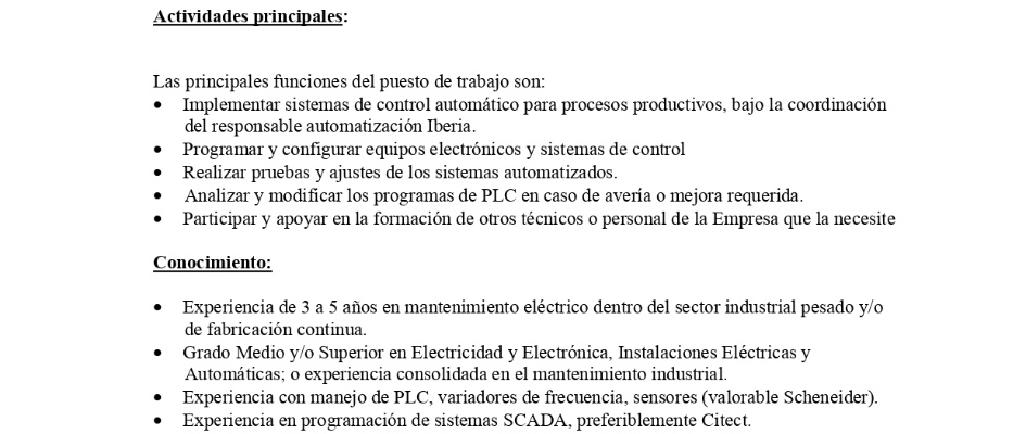 1.-OPERADOR DE MANTENIMIENTO ELECTOAUTOMATISTA