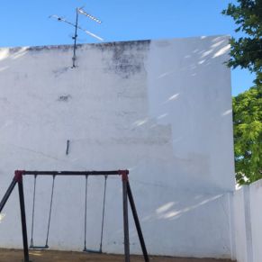 10.-Pintado del exterior del colegio.