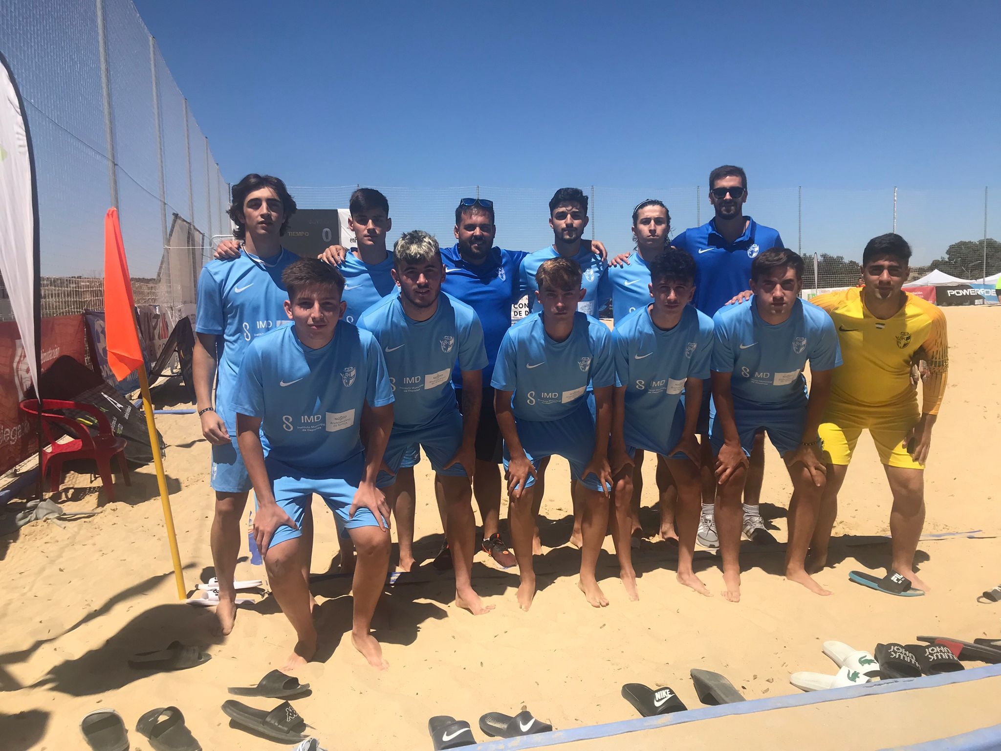 2.-DOS RUBEÑOS DISPUTAN EL CAMPEONATO DE SELECCIONES DE ANDALUCÍA DE FÚTBOL PLAYA