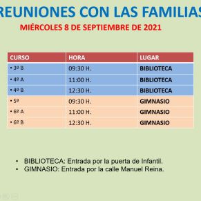 2.-El C.E.I.P. CARMEN BORREGO INFORMA