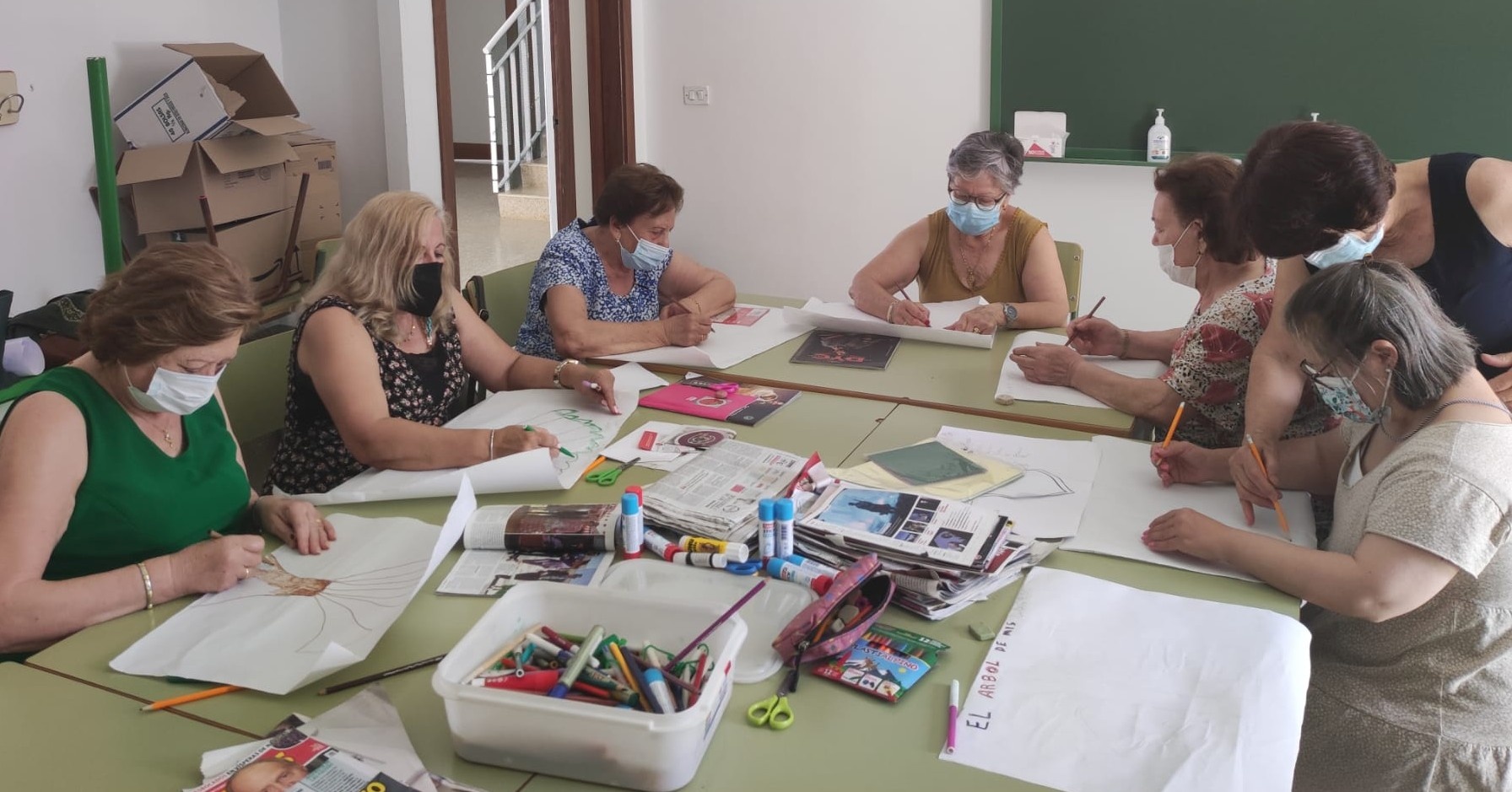 2.-FINALIZA EL TALLER DE RISOTERAPIA Y ARTETERAPIA