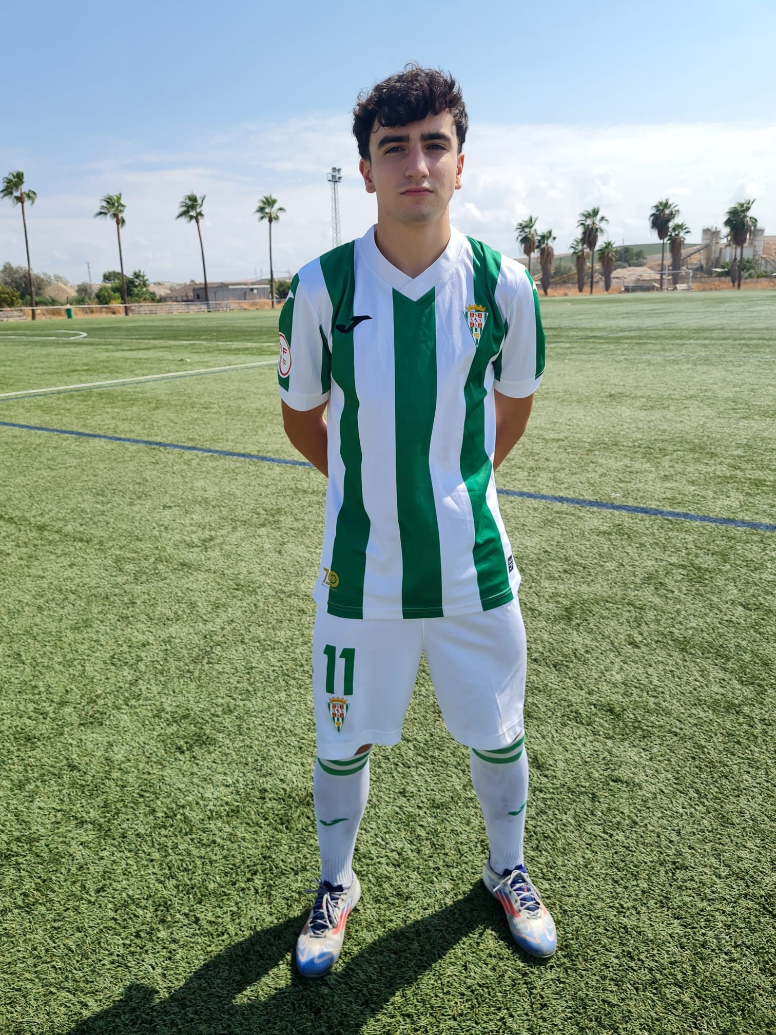 2.-MIGUEL DOMÍNGUEZ jugador del Córdoba CF en DIVISIÓN DE HONOR