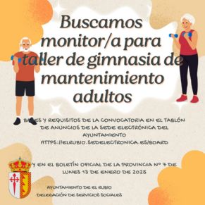 3 PLAZAS DE  MONITORES.AS