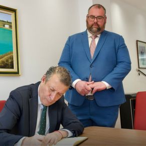 3.-INAUGURACIÓN DEL AYUNTAMIENTO DE EL RUBIO