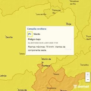 3.-LA AGENCIA ESTATAL DE METEREOLOGÍA ESTABLECE EL NIVEL AMARILLO POR LLUVIAS Y VIENTO